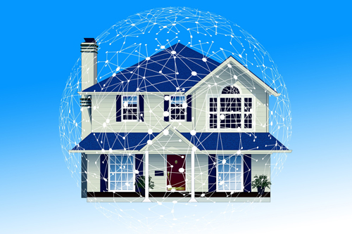 New Age - Science - Computer - Smart house