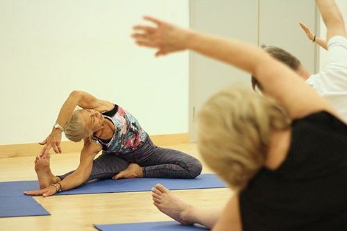 exercise - yoga class