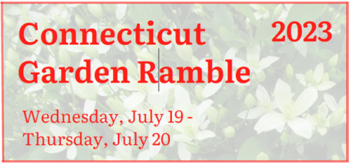 Advertisement for Connecticut Garden Ramble