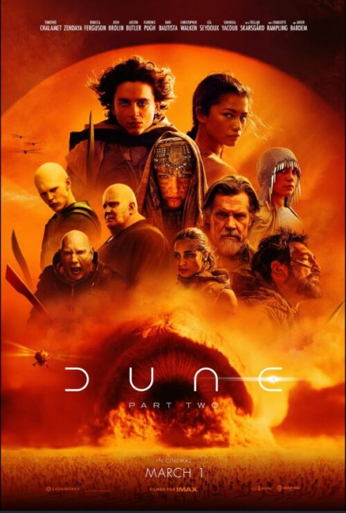Dune Part 2 movie poster