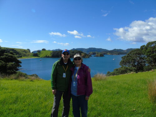 New Zealand photo-Diana Diana and Eric in New Zealand