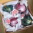 Acrylic pour paint ornaments