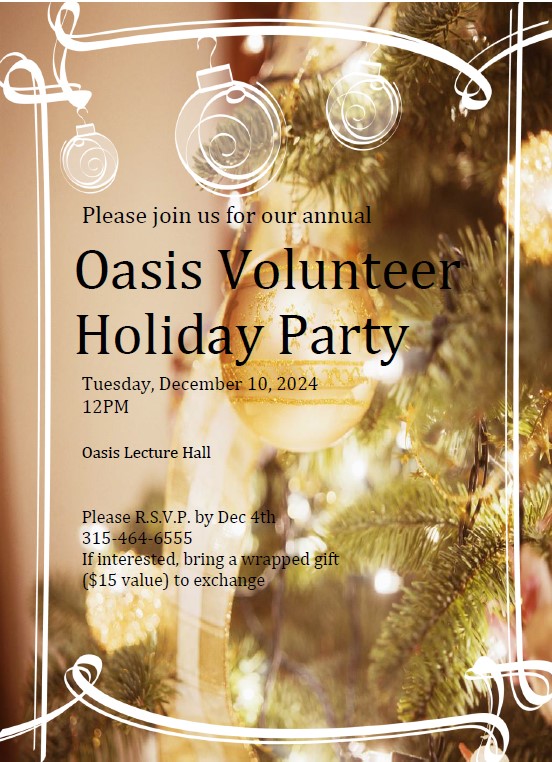 Volunteer holiday party invite 2024 Volunteer holiday party invite 2024