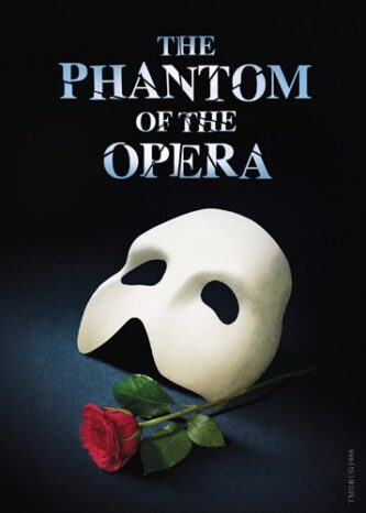 The Phantom of the Opera theatre poster