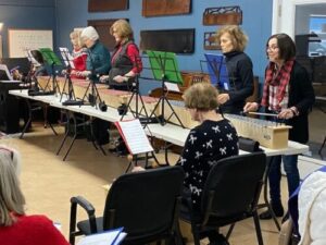 Photo taken of class participants