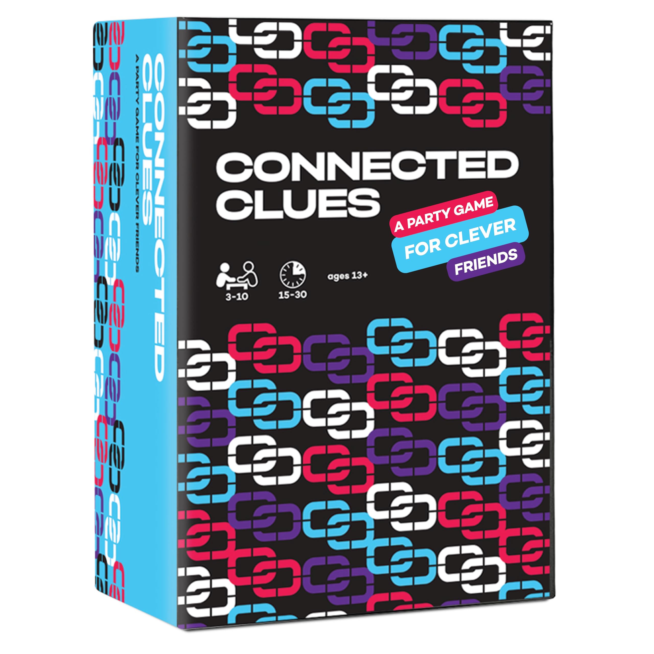 Version 1.0.0 Connected Clues party game for clever friends