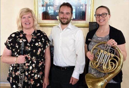 Colleen O'Neil, Robbie Padilla and Claire Tuxill McKenney