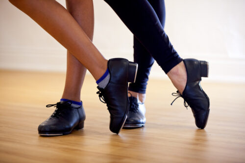 Tap dance and ballet moments to be used with dance studios.