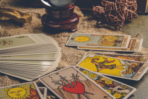 Tarot card spread