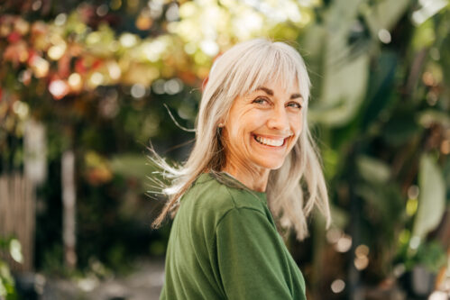 Confidence in Every Line: The Beauty of Growing Older Grey, Glowing, and Grounded: Redefining Aging with a Smile